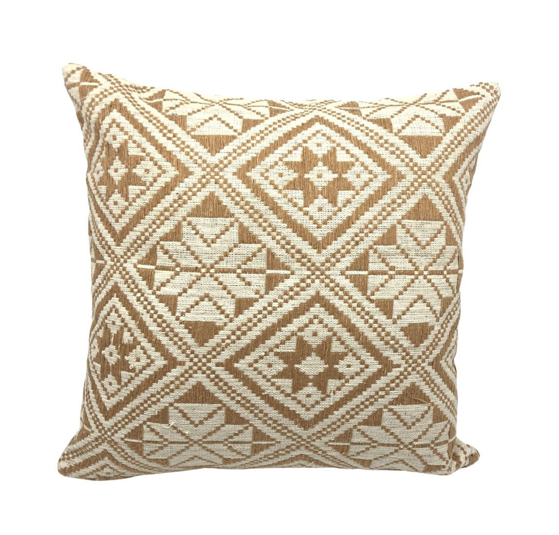 Housse de coussin Dokmai caramel