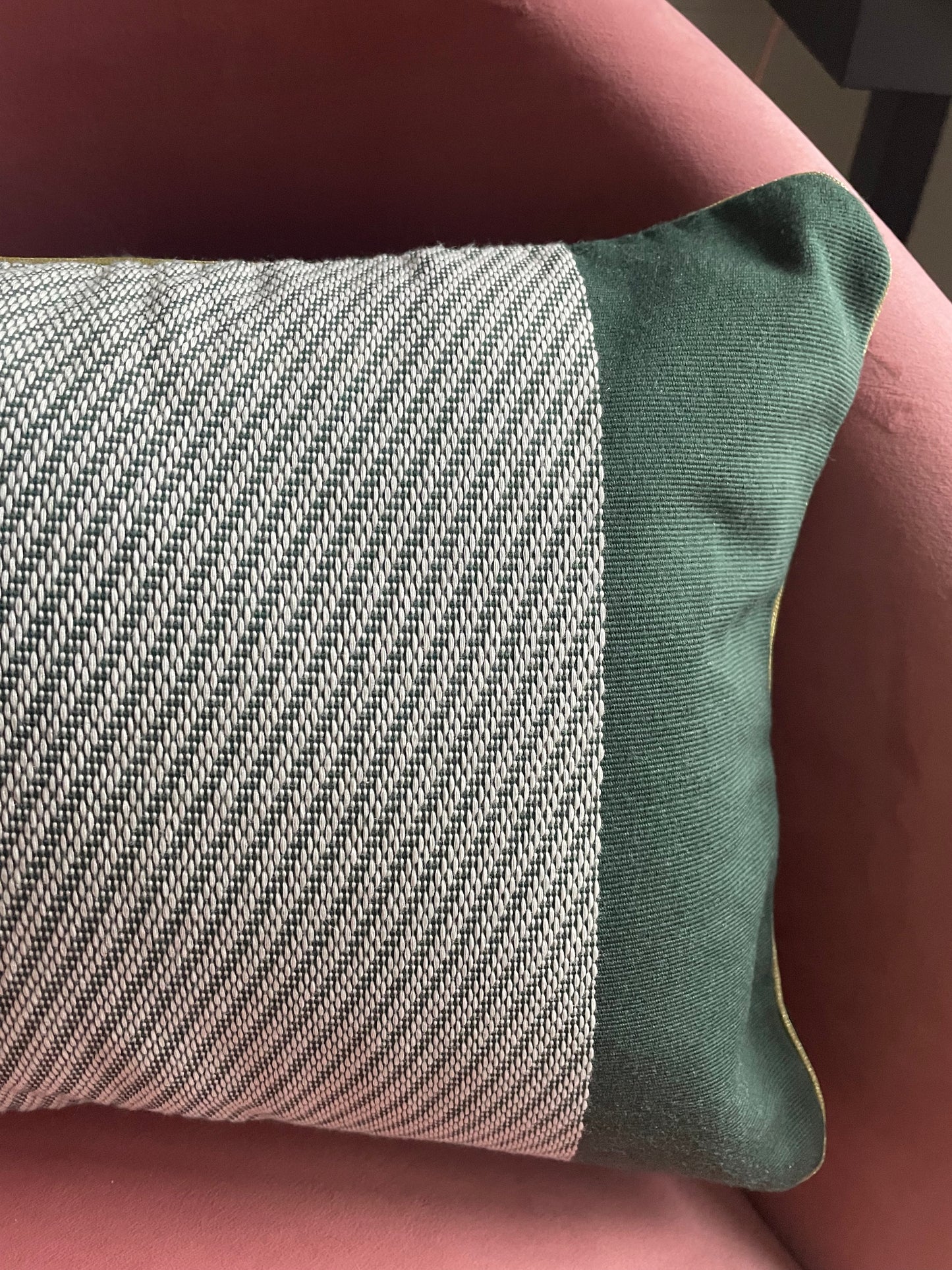 Ede fir green cushion cover
