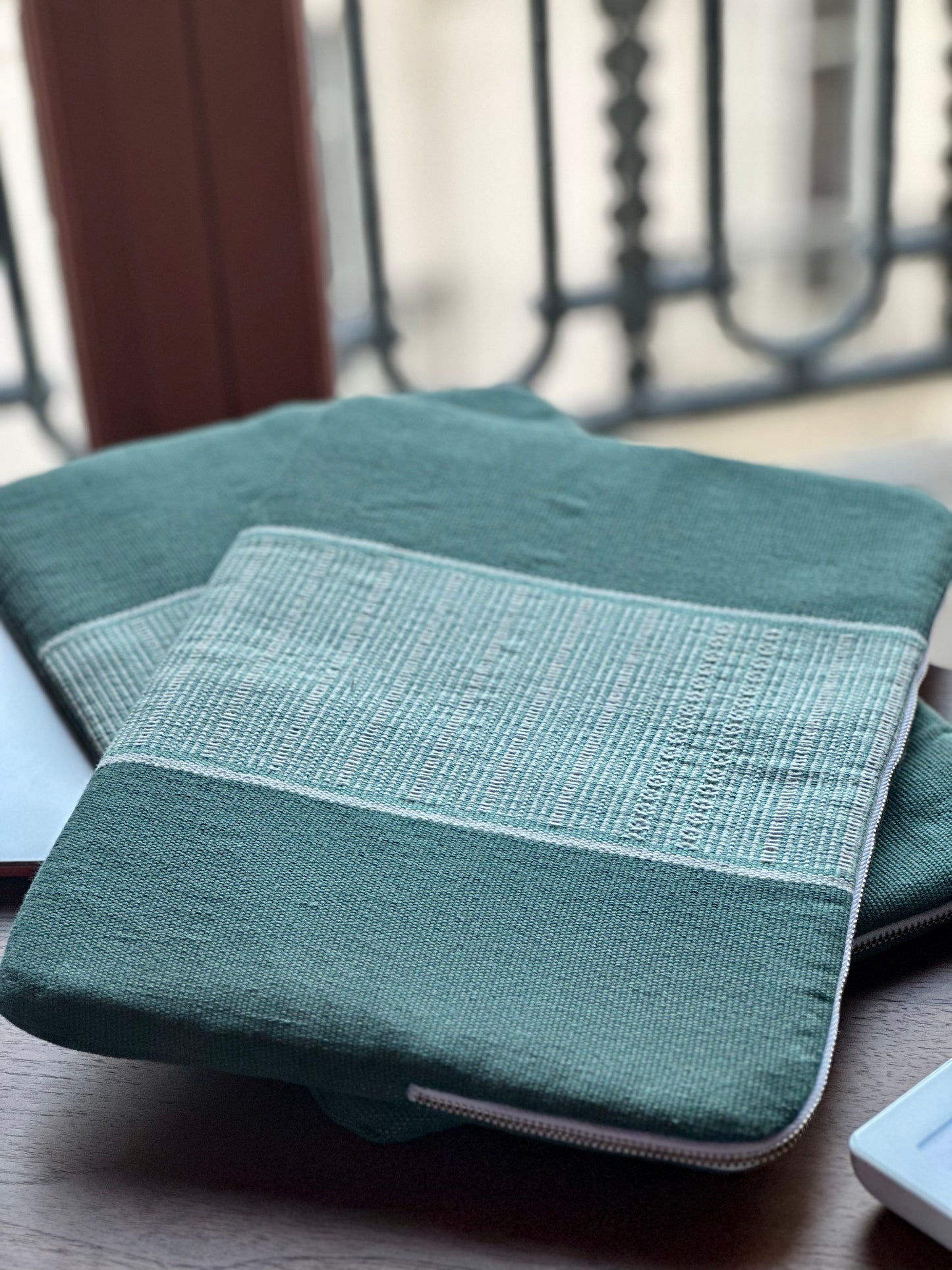 Housse d'ordinateur verte