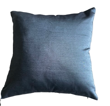 Housse de coussin Kachin bleu nuit