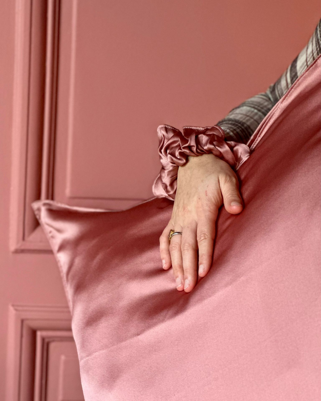 Taie d'oreiller 100% soie