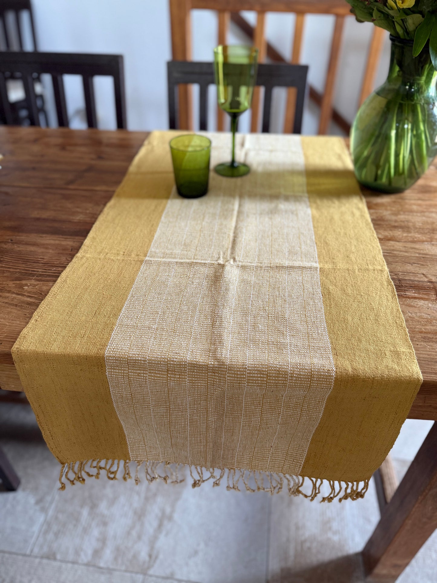 Katu mustard table runner