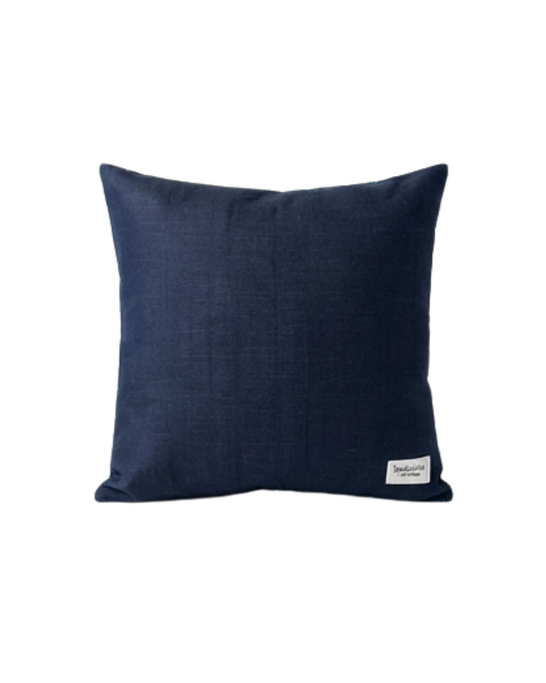 Housse de coussin Kachin bleu et turquoise