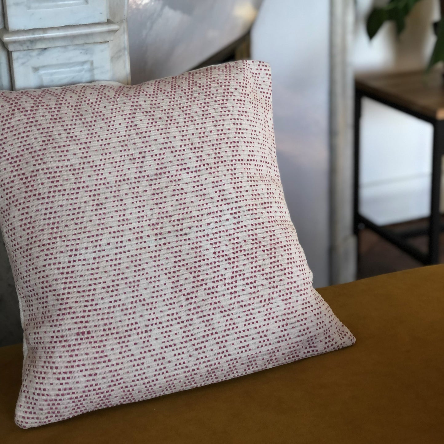 Pink Kayan Cushion