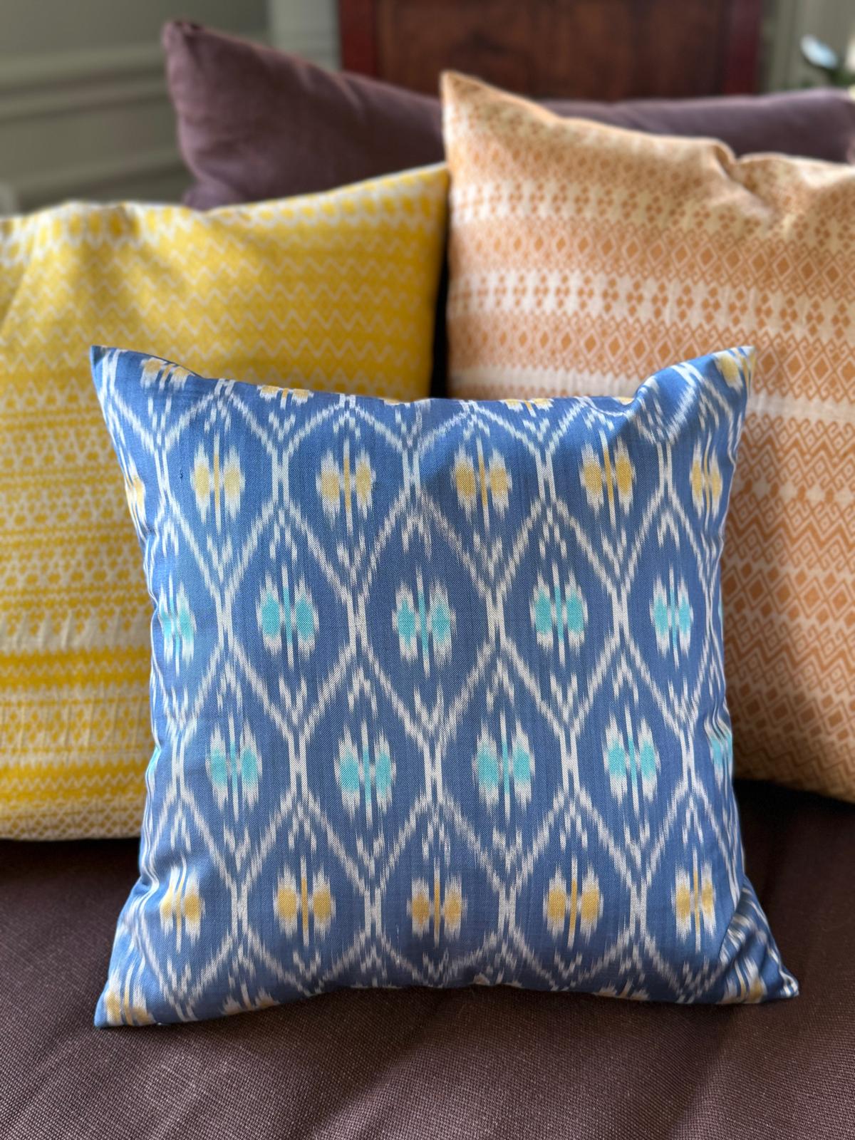 Shan orange cushion cover