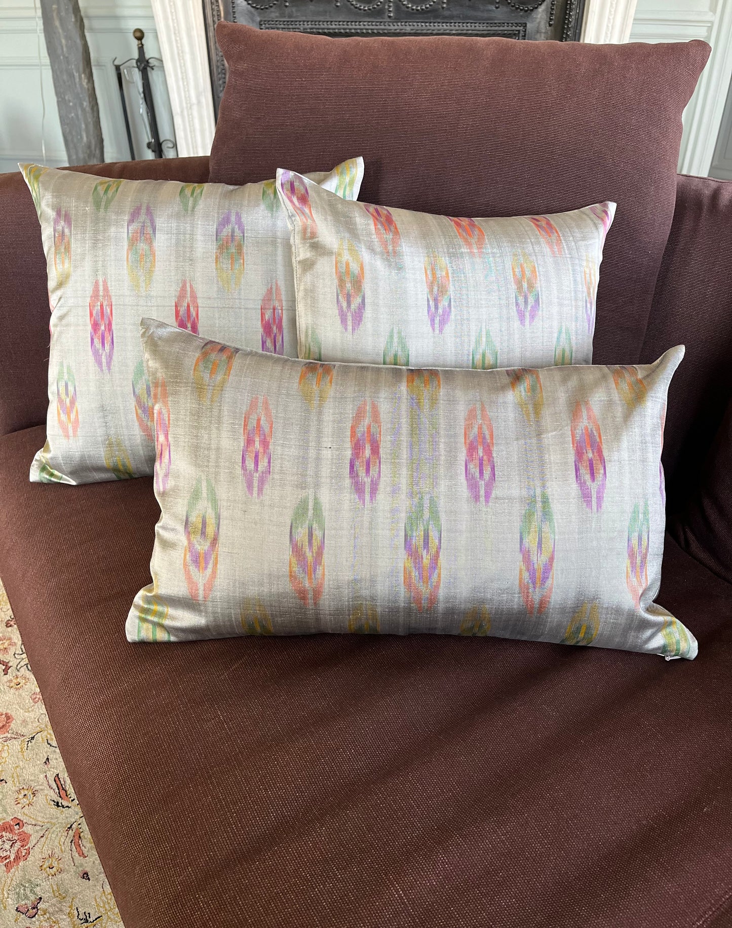 Shan orange cushion cover