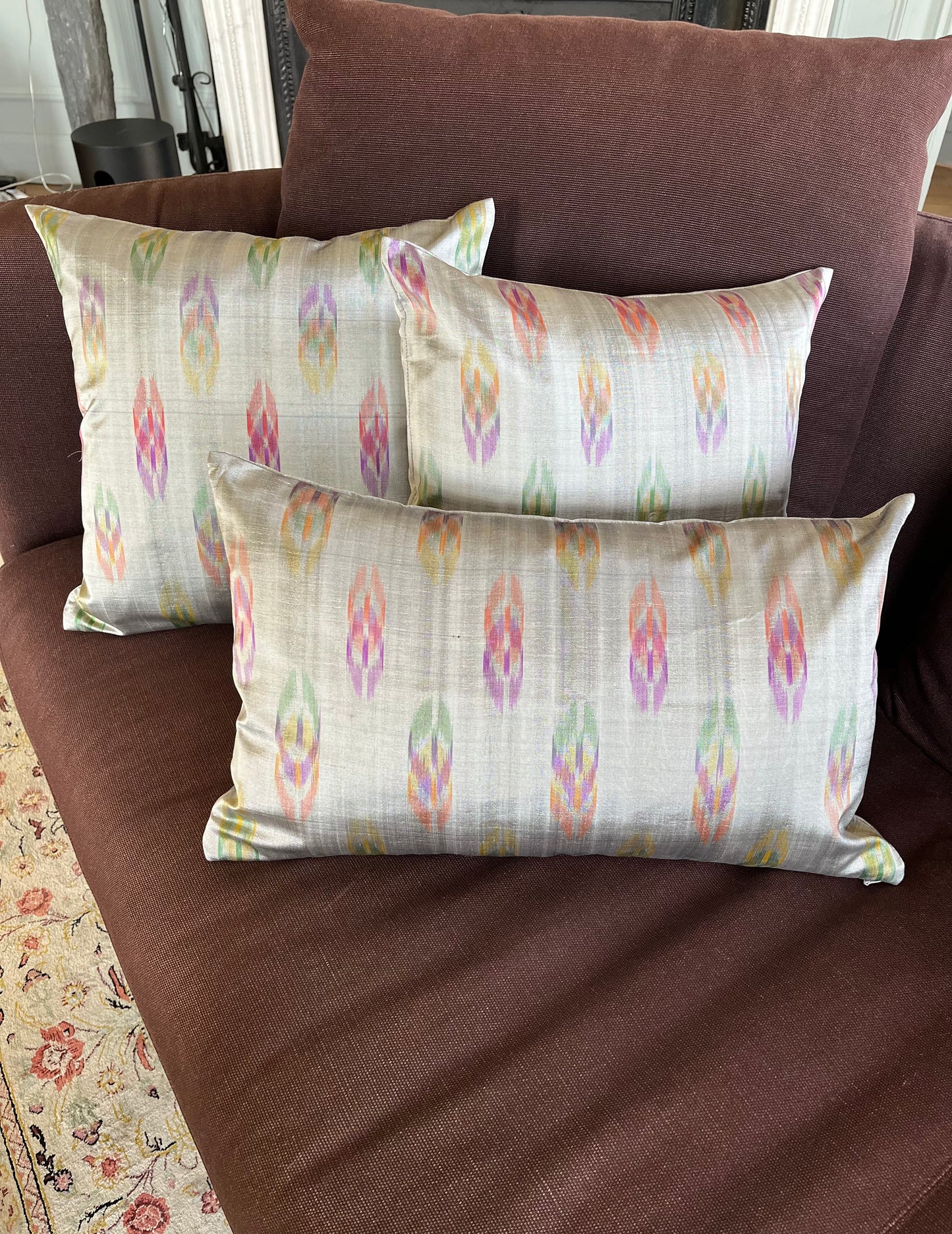 Shan orange cushion cover