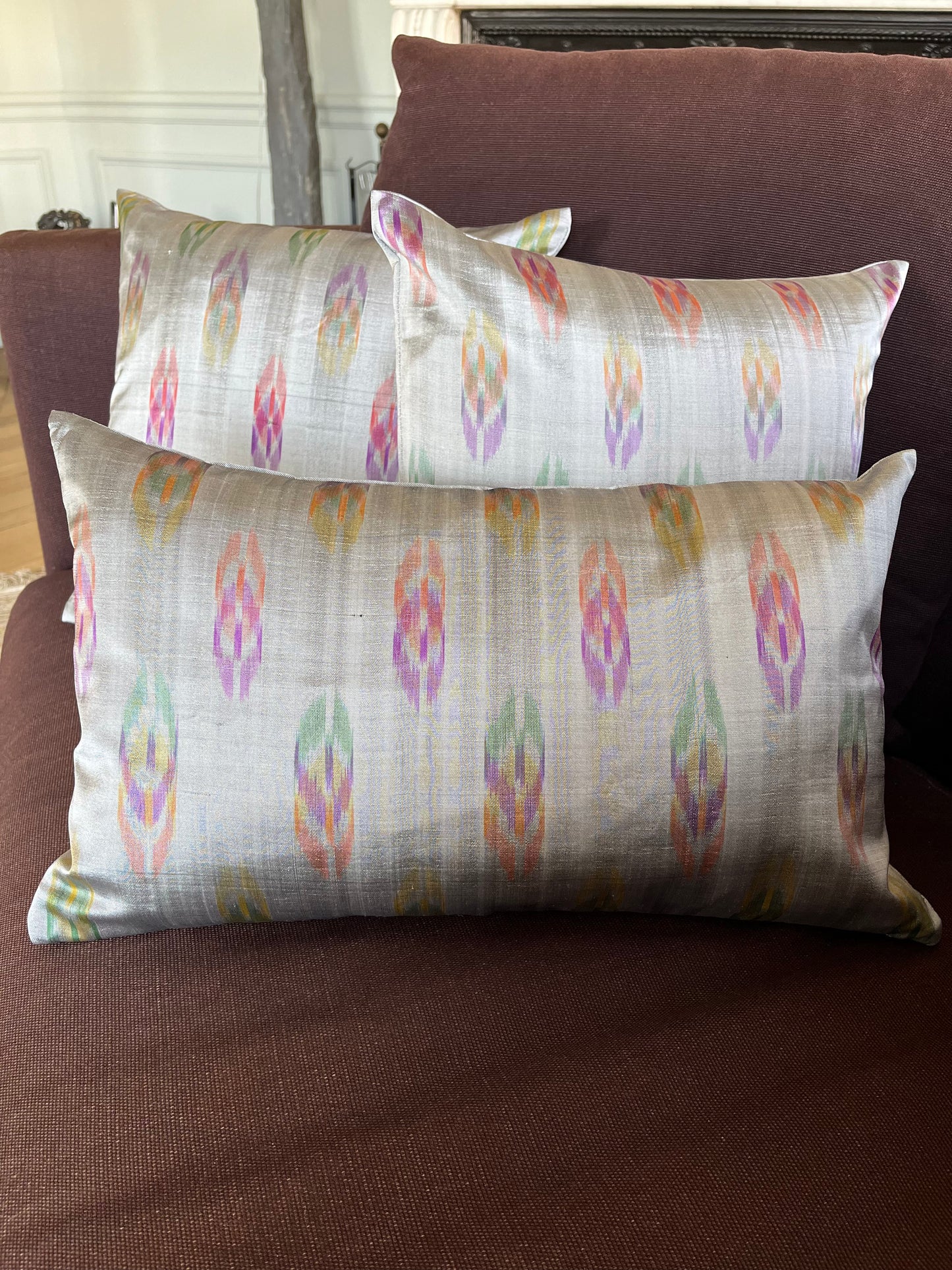 Shan orange cushion cover