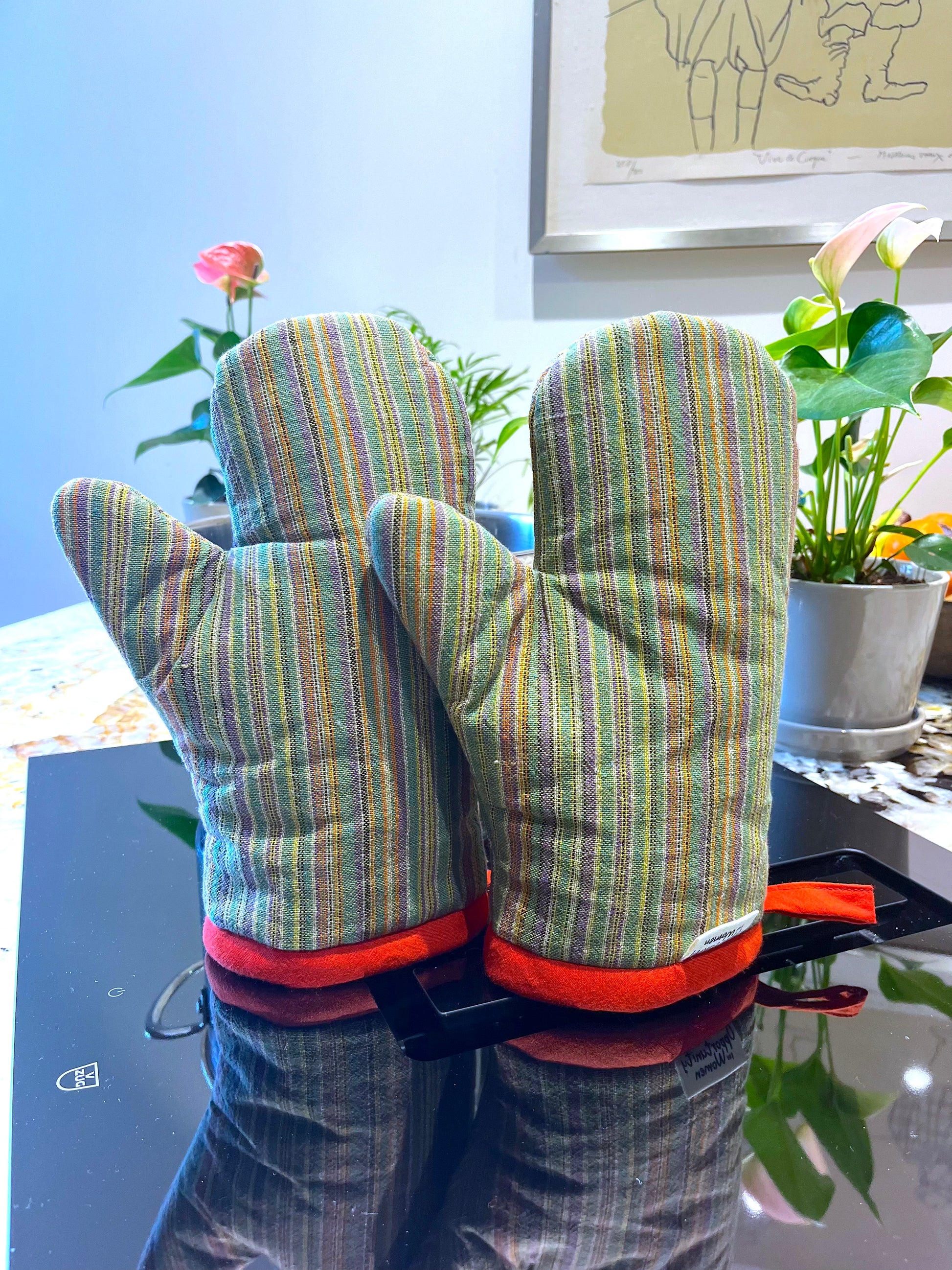 handschuh topflappen Gelbe und grüne Topflappen – Opportunity for Women